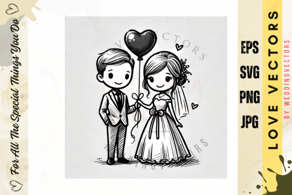 C3207: Modern Romance in Vector Art
