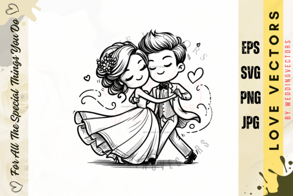 Capturing Romance: The C3121 Wedding Couple Design