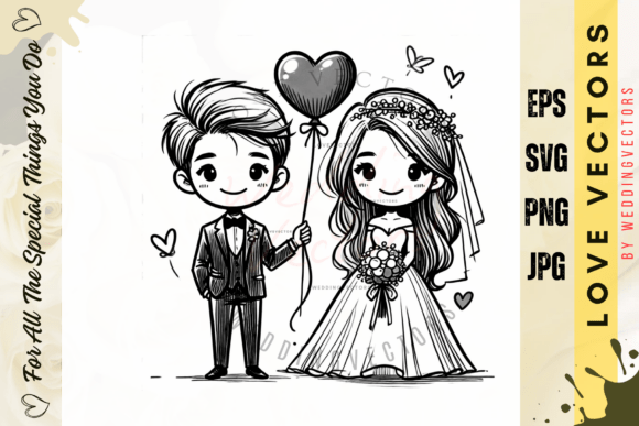 Designing Romance: The C3094 Luxury Wedding Vector Collection
