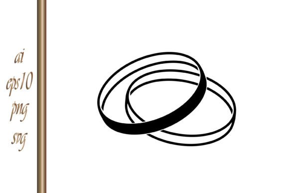 Doodle Wedding Ring Icon Sketch Vector: A Handcrafted Touch for Your Designs