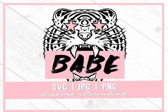 Retro Tiger Babe: Unleashing Bold Bachelorette Designs