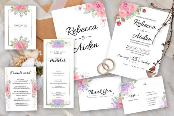 Timeless Romance: The Dusty Rose and Greenery Wedding Suite